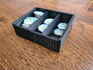 Quacks of Quedlinburg 3-tray organizer with no slot