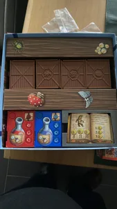 Quacks of Quedlinburg insert for fortuneteller cards and ingredient books