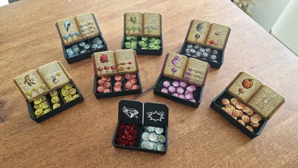 Token Boxes for "The Quacks of Quedlinburg"