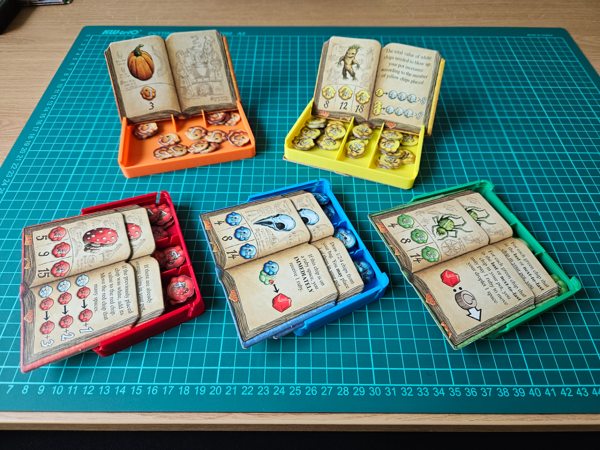 The Quacks of Quedlinburg organizers (Kwakzalvers)