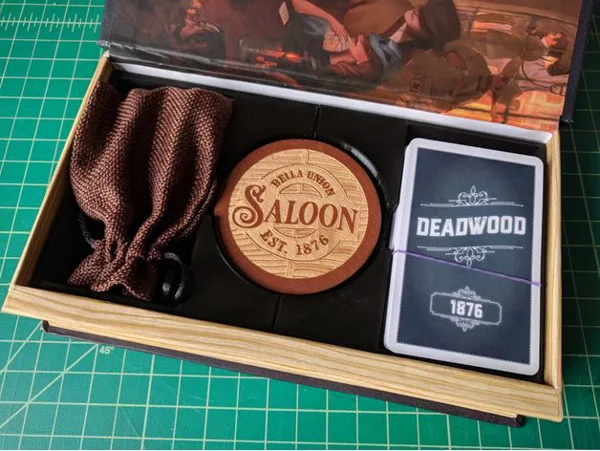 Deadwood 1876 Game Box Insert
