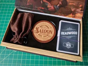 Deadwood 1876 Game Box Insert
