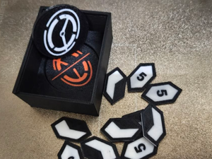 Android Netrunner TCG Token Storage Container