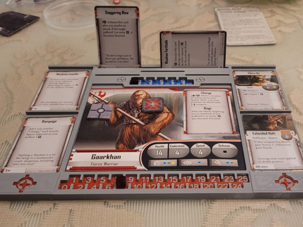 Star Wars Imperial Assault - Player Dashboard
