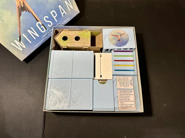 Wingspan Asia Insert Pieces for Original Box