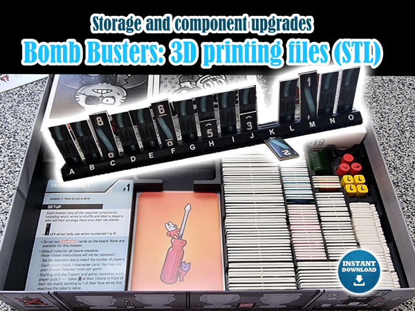 Bomb Busters Wire Tray upgrade & Storage Solution