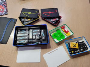 Bomb Busters - organizer boxes