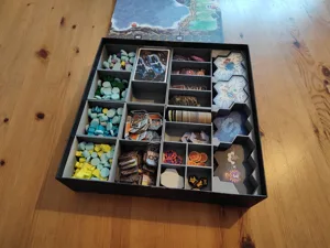 Revive boardgame insert, storage solution