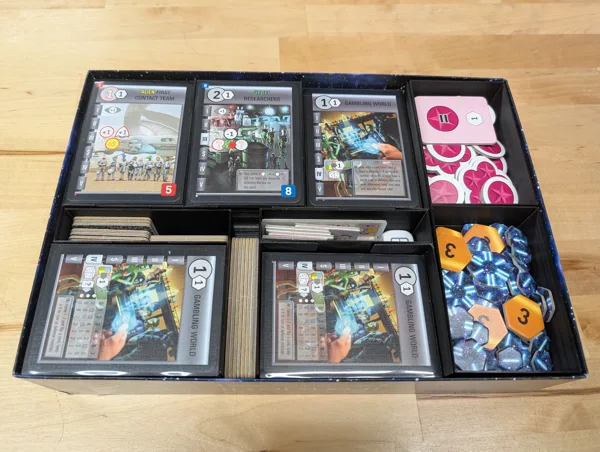 Race for the Galaxy Insert - All Expansions Sleeved