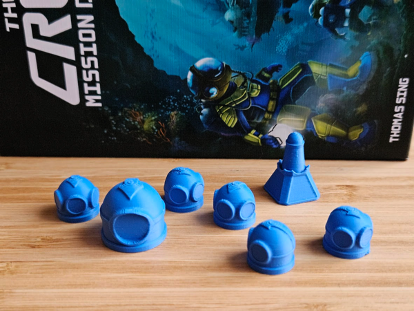 The Crew - board game tokens
