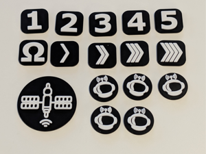 The Crew The Quest for Planet Nine - Tokens