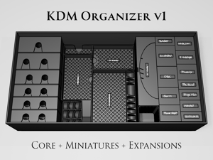 Kingdom Death: Monster - Organizer (Core Game + some Expansions)
