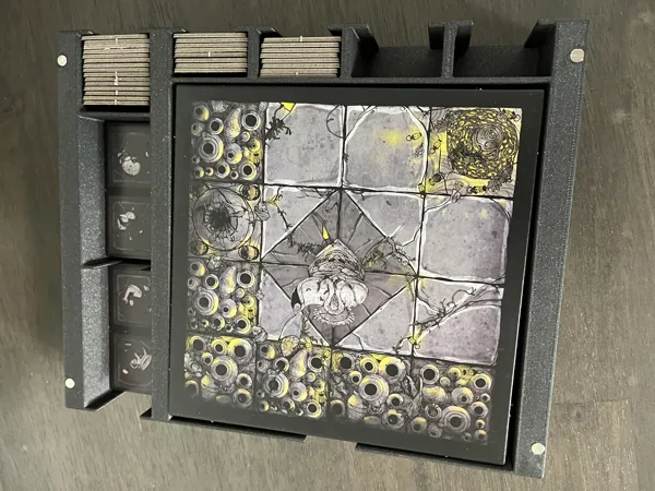 Kingdom Death: Monster - Black Knight Terrain Tiles Organizer