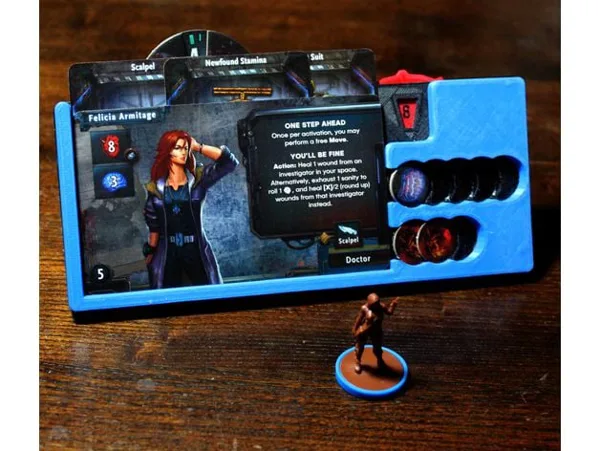 Deep Madness Investigator Card Holder