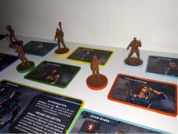 Deep Madness - Support Character cards