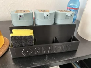 Držiak na dávkovače mydla SAT – AZUL Dávkovač mydla | Holder for soap dispenser