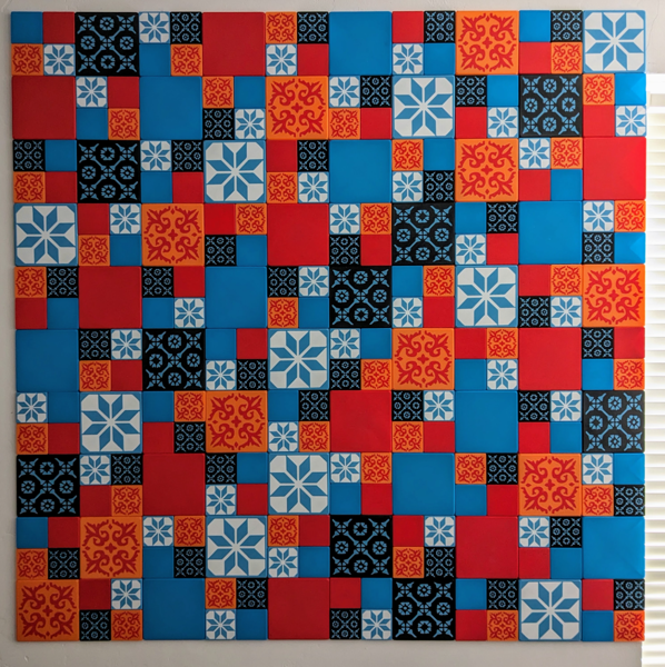 Azul wall tiles