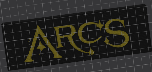 Arcs top of player box (Text filled in)