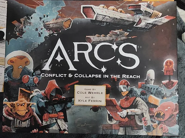 Organizer/Insert for Arcs board game base edition