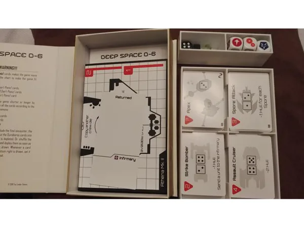 Deep Space D-6 & expansion organizer