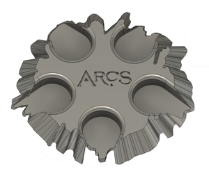 Arcs tokens tray