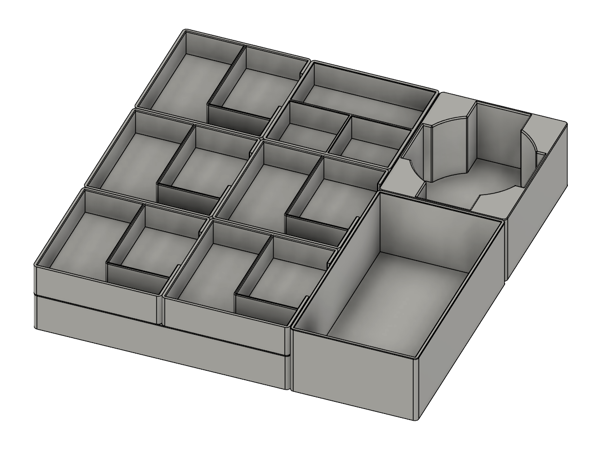 El Grande Board Game Insert
