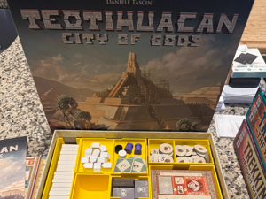 Teotihuacan Board Game Insert
