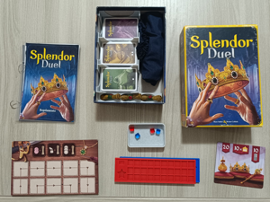 Splendor Duel Boardgame Insert