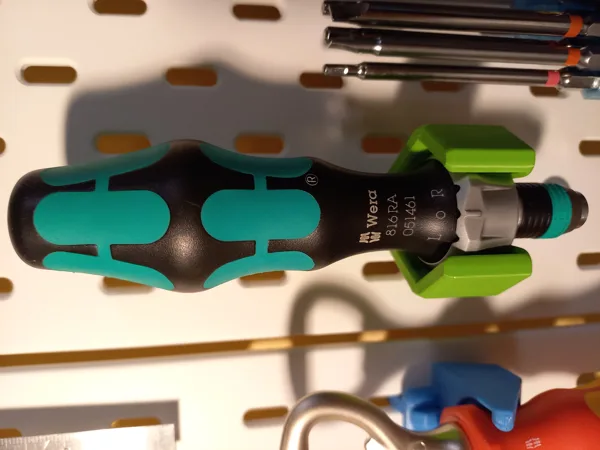 Skadis Wera 816 RA ratchet screwdriver holder