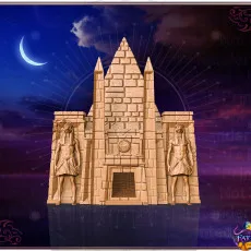 Temple of Ra Dice Tower - SUPPORT FREE!