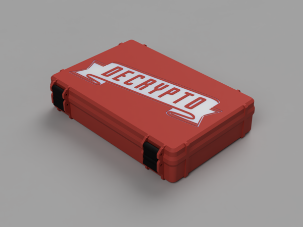 Rugged Box with Insert for Decrypto (Remix)