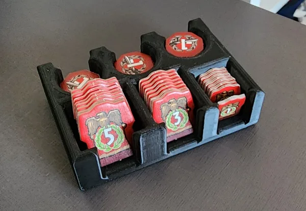 7 Wonders Military Conflict tokens holder