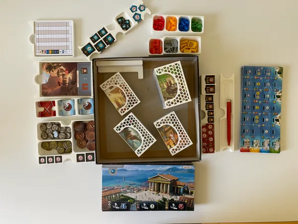Insert 7 Wonders 2 édition + Extensions - Optimisé