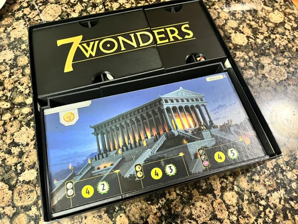 7 WONDERS Organizador expansiones