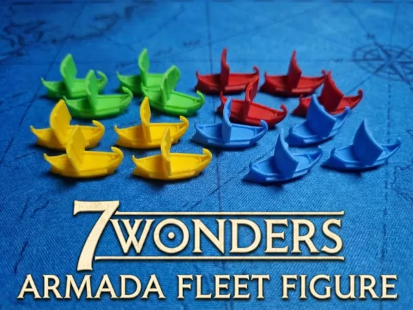 7 Wonders Armada Fleet Figure