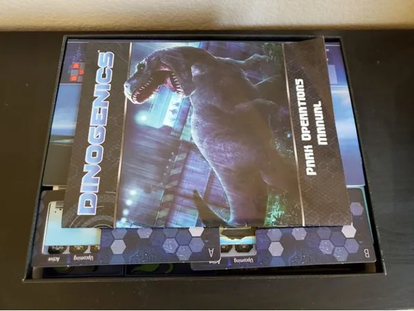 DinoGenics Board Game Organizer