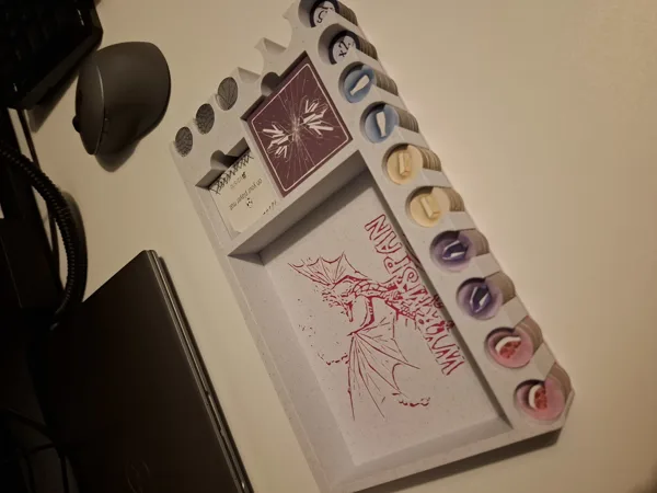Wyrmspan game token container