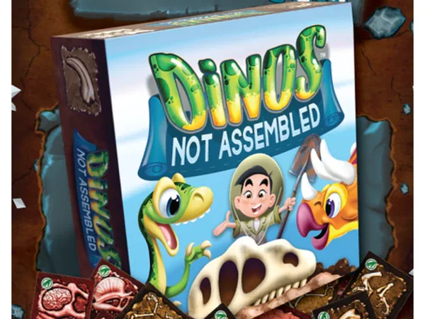 Dino Meeples from Dinos Not Assembled Game