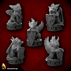 Wyrmspan Upgraded Dragon Guild Tokens