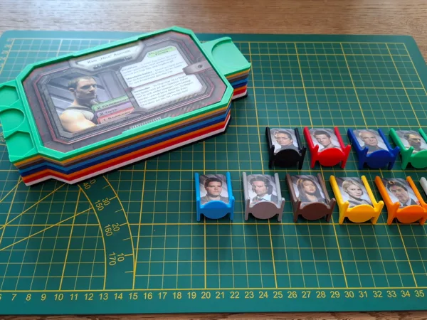 BATTLESTAR GALACTICA Player Board