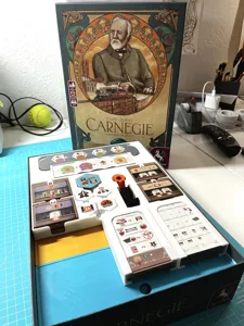 Carnegie board game insert