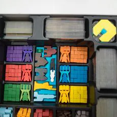 Architects of the West Kingdom Collector's Box + Age of Artisans + Works of Wonder boardgame organizer