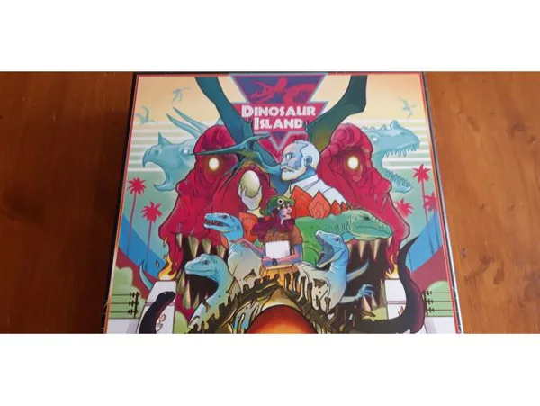 Dinosaur Island Box Insert
