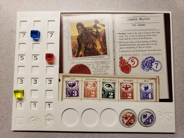 Eldritch Horror Player Board Mk2