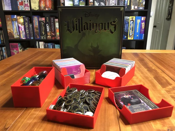 Disney Villainous Board Game Insert