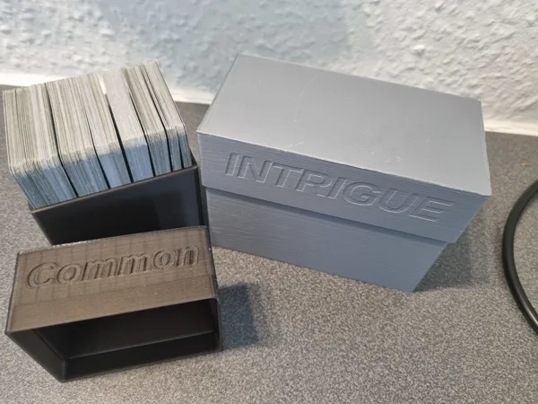 Custimizeable Dominion card boxes