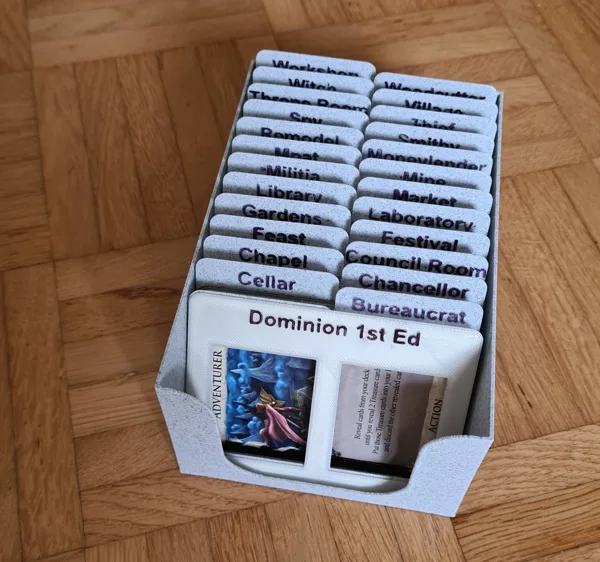Parametric card dividers, e.g. Dominion