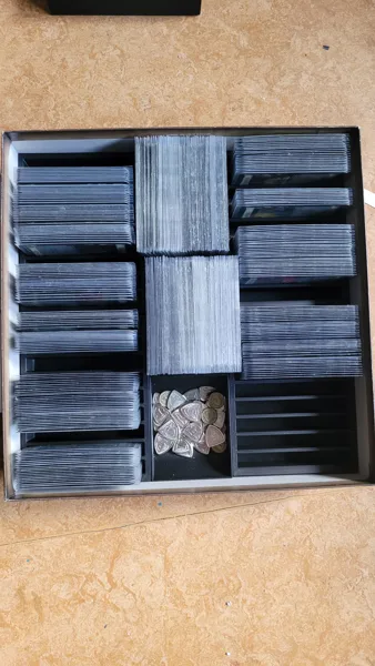 Dominion boardgame insert/organiser - for sleeved cards