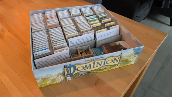 Dominion Inserts 5 in 1 (Basegame + 4 Extensions)