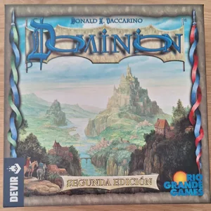 Dominion Base Game Juego Base Box Insert Sleeved Cards